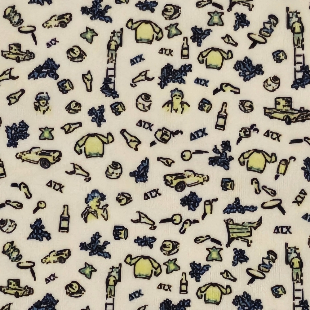 Peter Millar Summer Comfort Polo Shirt - Texas All-Over Print - Large - Picture 3 of 11
